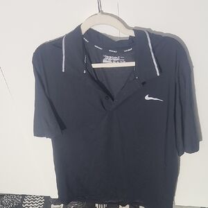 Nike Men's Dark Gray Polo Shirt
